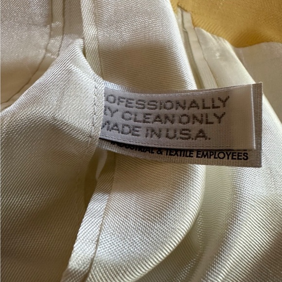 Tallia Uomo Luxury Blazer in Yellow - Picture 4 of 7